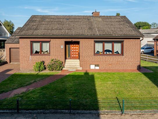 Kleines gepflegtes Einfamilienhaus mit Teilkeller und Garage in ruhiger Wohnlage von Tornesch