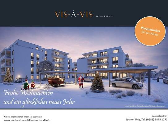 **** VIS-Á-VIS HOMBURG **** Moderne Neubau-Eigentumswohnungen in Homburg