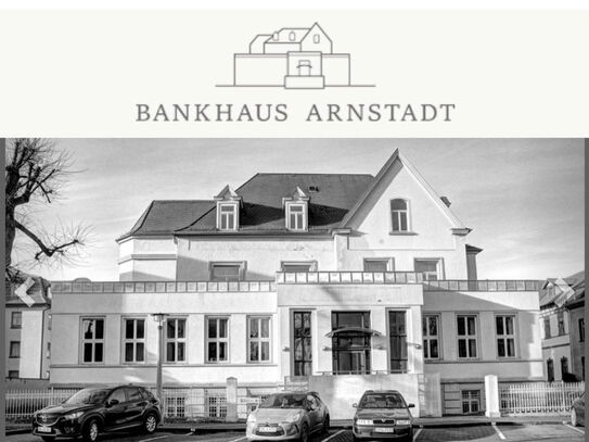 Helles modernes Büro in repräsentativem Bankhaus in Arnstadt