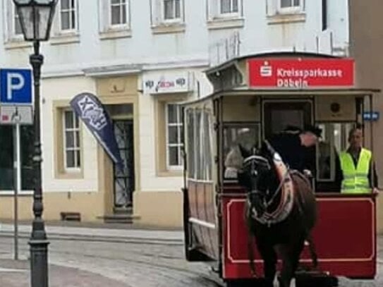 Am Theater in Döbeln