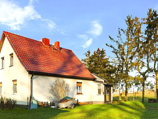 Einfamilienhaus mit viel Land in ruhiger Lage