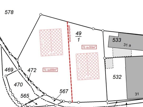 Einzigartige Gelegenheit: Sanierungs- und Abrissobjekt auf 1.247 m² Grundstück in Kirchlengern!