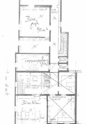 Büro mit 3-Zimmer auf 90 m² in der Bahnhofstraße von Weiden