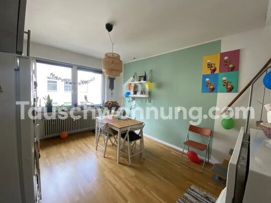 [TAUSCHWOHNUNG] Super zentrale 3 Zimmer Maisonnette-Wohnung