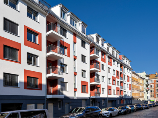 Traumhafte 4-Zimmerwohnung im 2.OG mit Balkon und Fußbodenheizung im Erstbezug !