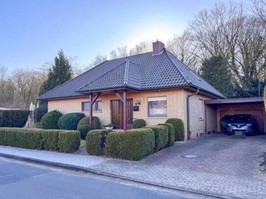 Ebenerdig wohnen & Platz für die Zukunft: Bungalow mit Ausbaureserve -Garten- Keller-Garage