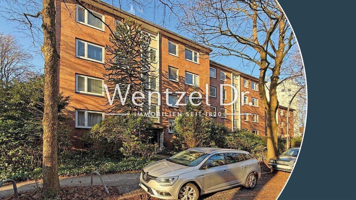 Helle 2-Zimmerwohnung mit Balkon in Hamburg-Barmbek - Wentzel Dr.