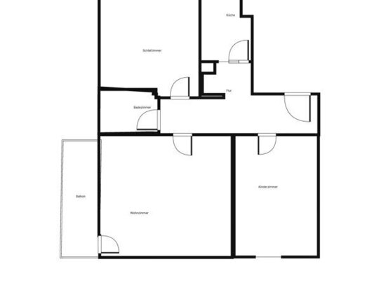 Top-Sanierte 3-Zimmer-Erdgeschosswohnung-Hochparterre mit Balkon nähe Bahnhof!