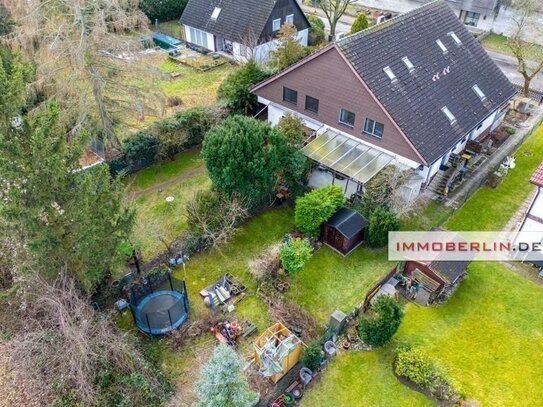 IMMOBERLIN.DE - Familienfreundliches Haus mit Wohlfühlterrasse, Garten & Garage in naturverbundener Lage