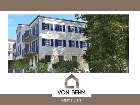 von Behm Immobilien - Erdgeschosswohnung mit kleinem Garten in Stadtvilla