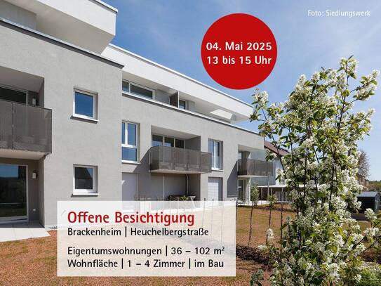 2-Zimmer-Wohnung in Brackenheim »Theodor-Heuss-Siedlung Haus 1« - Gartenanteil