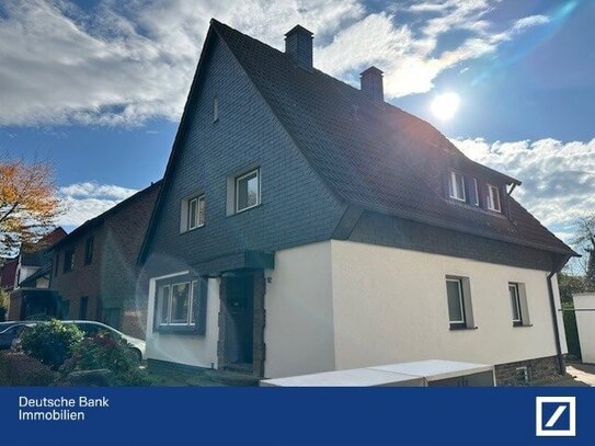 Zweifamilienhaus zur Miete in Fischlaken: Rund 160 qm mit Garten und Terrasse im Essener Süden