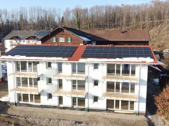 Neubau-Wohnung 10 - absolut ruhige, energetische Wohnung mit großem Balkon und tollem Bergblick!