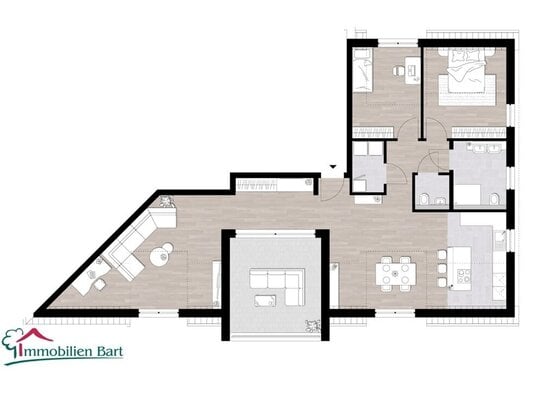 121 M² NEUBAU DACHGESCHOSSWOHNUNG IN PALZEM