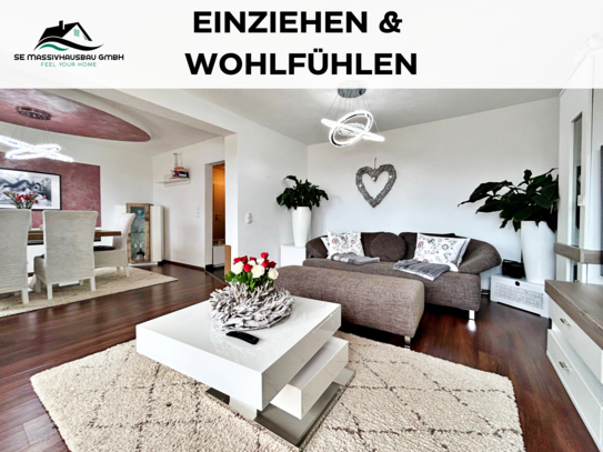 EINZIEHEN & WOHLFÜHLEN - Gepflegte 4,5 Zimmer Wohnung mit EBK, 2 Balkonen und Keller