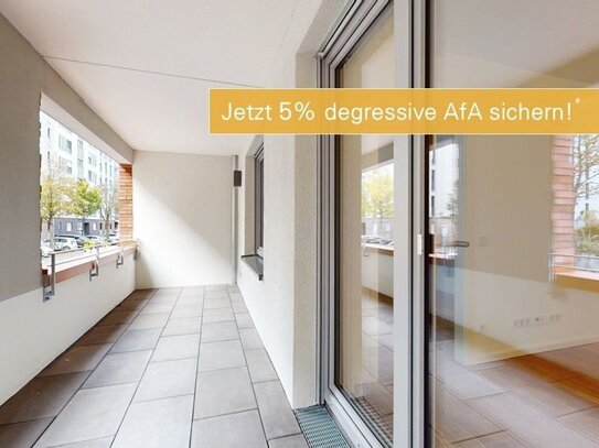 KLEYERS | Großzügige 2-Zimmer-Wohnung mit Loggia zum Wohlfühlen!