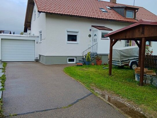 Renovierte Doppelhaushälfte in Obergünzburg, Allgäu, Bayern zu verkaufen / Haus PROVISION FREI