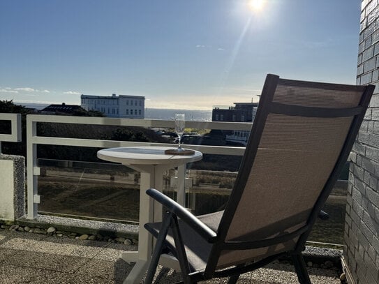 Seltenes Juwel mit Meerblick am Westkopf von Norderney mit Balkon und eigenem Keller