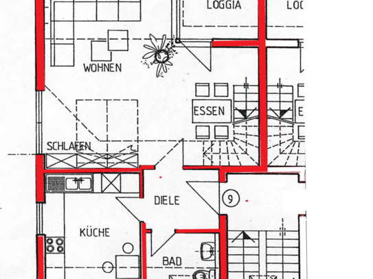 TOP Galeriewohnung mit Einbauküche +Stellplatz Nähe S-Bahn-Ost in 90537 Feucht