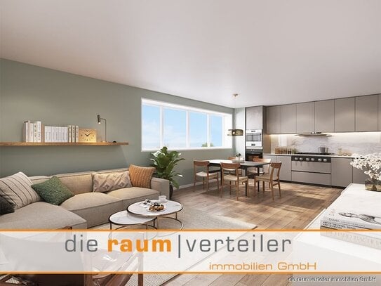 moderne und ruhige 3-Zimmer Neubau Wohnung, Baubeginn Frühjar 2025, Zahlung bei Einzug möglich!