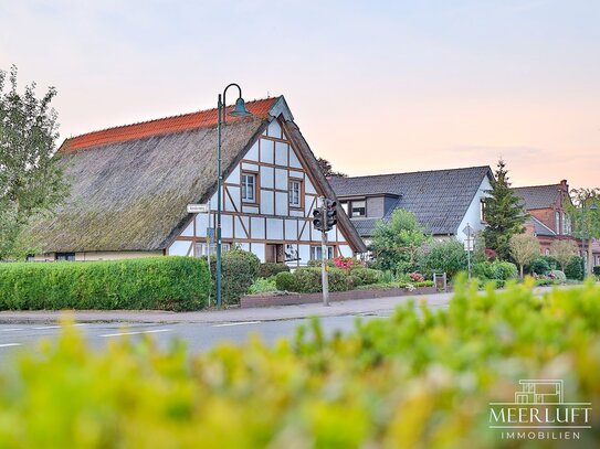 Reetdachhaus mit 160m² Wohnlfäche + 100m² ausbaubaren Dachboden