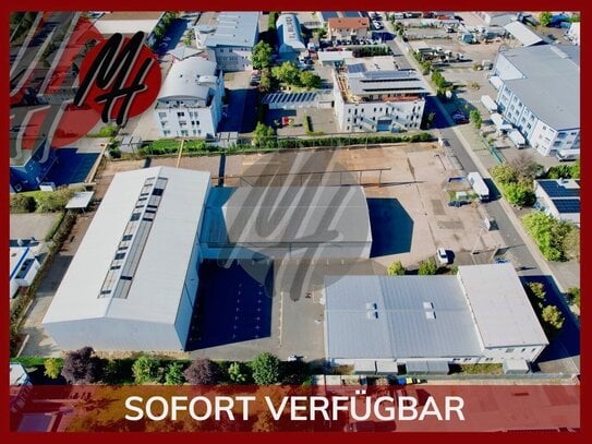 VERKAUF - Grundstück (9.000 m²) mit Büro (5.000 m² / vermietet) & Lager (2.500 m²)