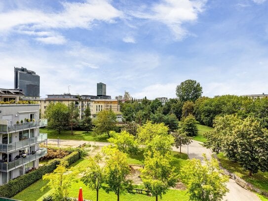 Parkstadt Schwabing: Kompakte 2-Zimmer Dachterrassenwohnung - vermietet