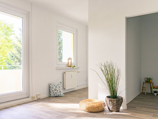 1-Raum-Wohnung mit Balkon und toller Aussicht