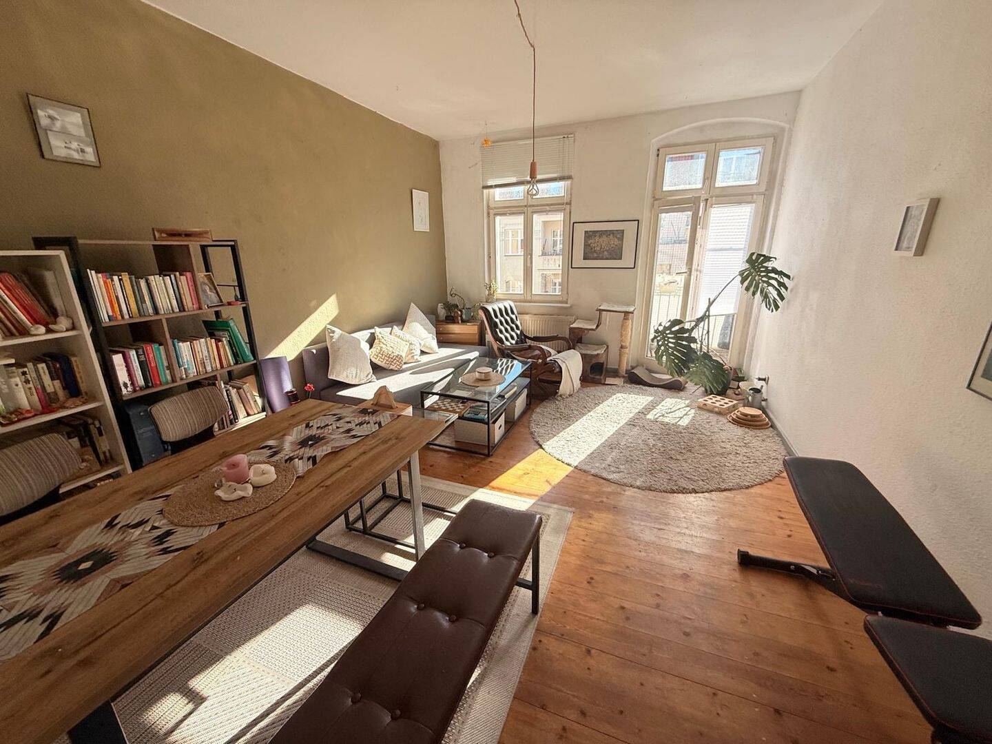 🌿 Fully Furnished Bright Beautiful 2 Rooms Apartment with Balcony for Sublet (ALL INCLUSIVE) – Friedrichshain 🌿 - Photo 1
