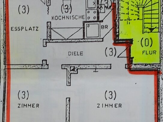 schöne und helle DG-Wohnung Nähe Hochschule zu vermieten