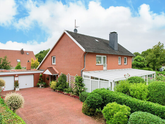 Charmantes Einfamilienhaus in Aurich mit Wintergarten