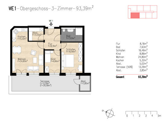 Eigentumswohnung Nr. 1 - Modernes Wohnen im Zentrum von Twistringen