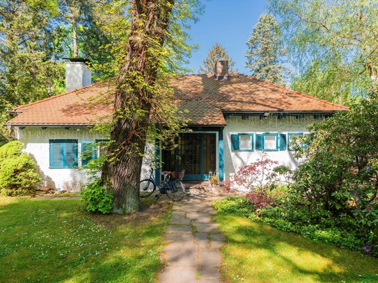 Charmantes Landhaus auf großzügigem Grundstück in der Villenkolonie Kleinmachnow