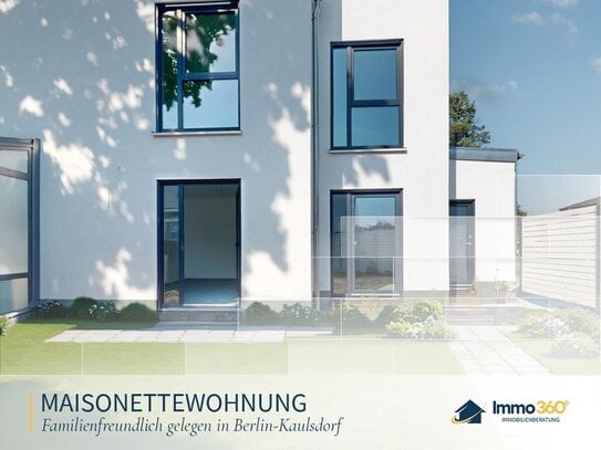 Maisonette-Wohnung mit eigenem Garten zum Erstbezug