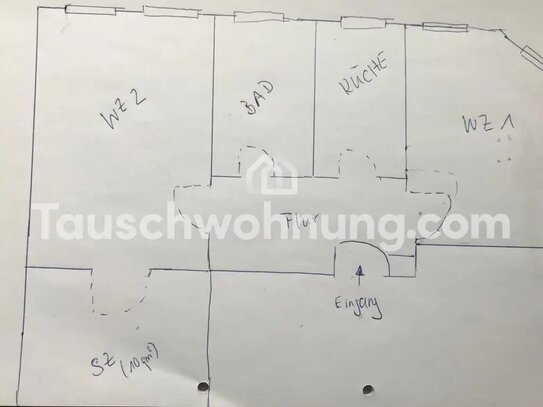 [TAUSCHWOHNUNG] helle und gemütliche 2,5/3 Zimmer-Wohnung im Wrangelkiez