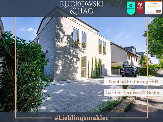 Architekten EFH Neubau || Exklusive Einbauküche || Garten & Terrasse