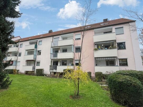 Vermietete 2-Zimmer-Eigentumswohnung mit Balkon in ruhiger Lage von Stein