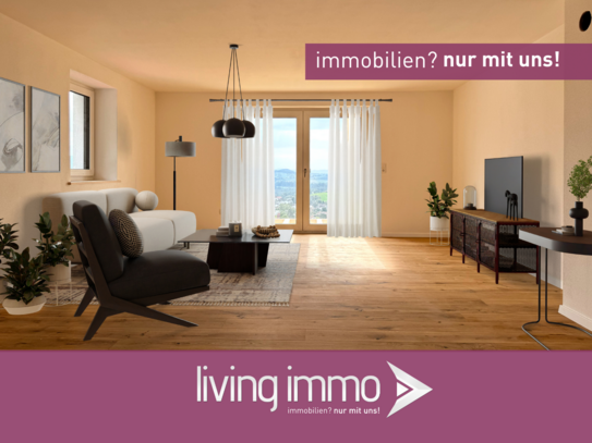 Erstbezug nach Kernsanierung: Moderne 3-Zimmer-Wohnung in Schönberg mit tollem Blick in die Berge