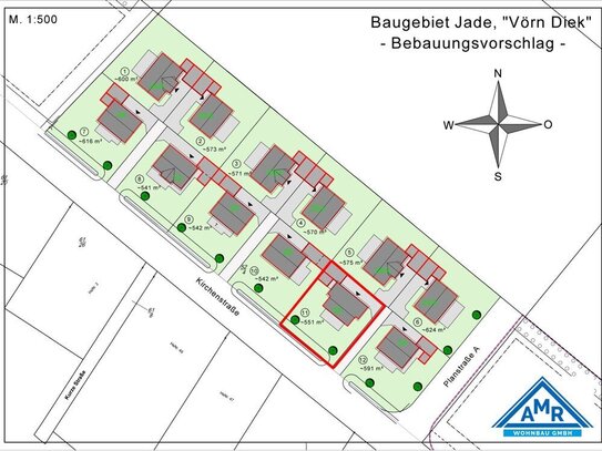 Baugebiet Jade! "Vörn Diek"!