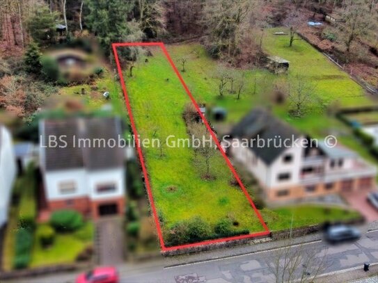 Großes Baugrundstück am Ortsrand von Mettlach - 1.140 m² - kurzfristig bebaubar