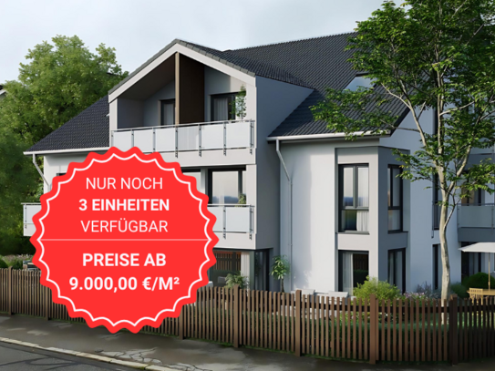 NEUBAU - Hochwertige 3-Zimmer-Dachgeschosswohnung mit 107 m² Gesamtfläche in Waldtrudering