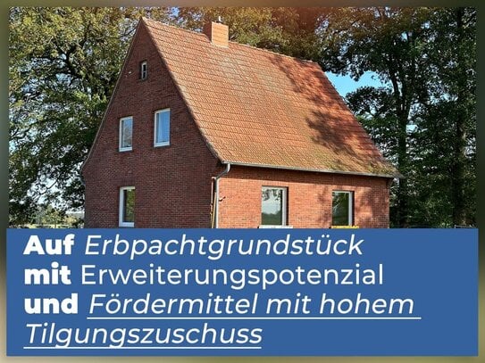 Kötterhaus in toller Lage im Außenbereich von Gescher auf einem Erbpachtgrundstück