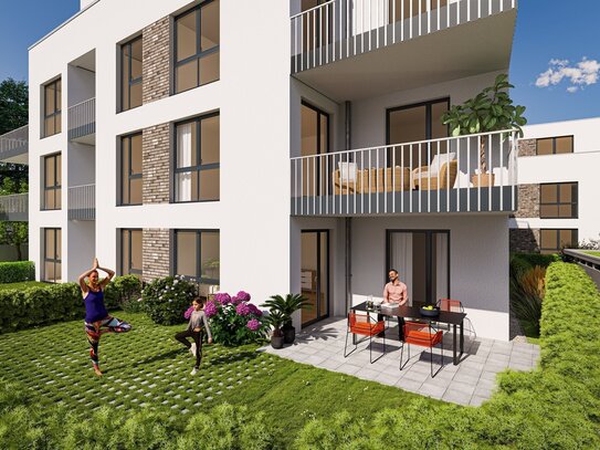 4 Zi. Neubau mit Terrasse oder Balkon in N-Ost | KfW Zuschuss € 26.250