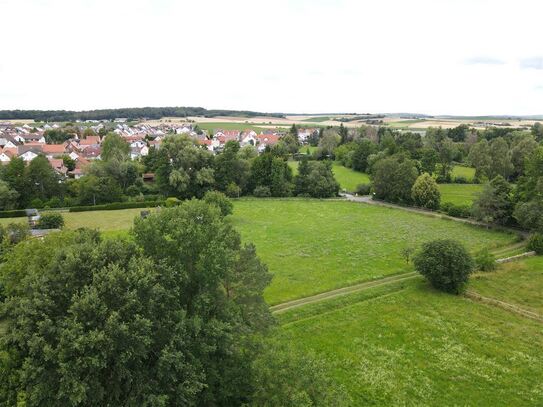 ***sonniges Grundstück mit Baugenehmigung für ein EFH in Feldrandlage***