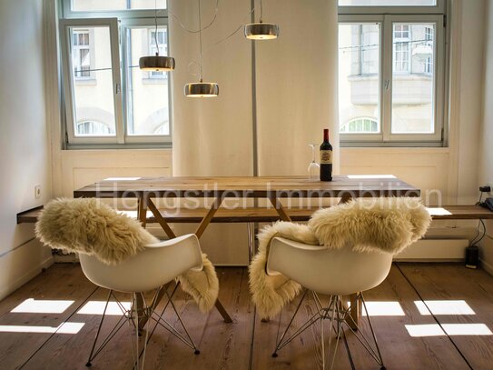 EXKLUSIVES LOFT-APARTMENT - Möbliert in S.-Mitte, WLAN, Waschmaschine - 2175