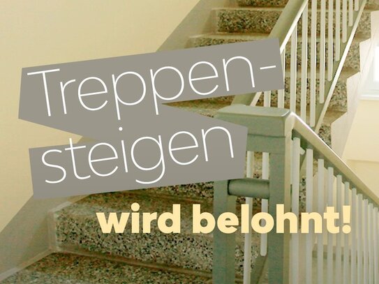 Platz für die ganze Familie! Sanierte 4-Zimmer-Wohnung mit Balkon!