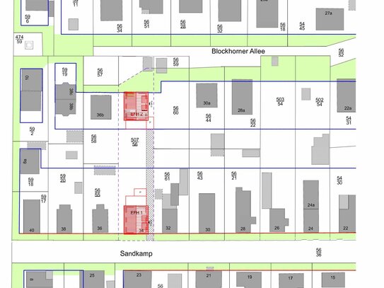 Baugrundstück für EFH mit Baugenehmigung und ca. 150m² Wohn- und Nutzfläche in Glinde