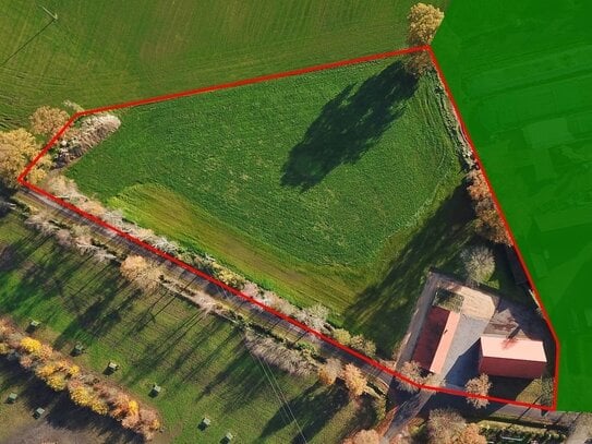 Resthof in Getelo, mit 1,22 ha Grasland.