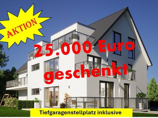 NUR jetzt TG-StPl. gratis! 3-Zi-Wohnung mit Südbalkon in Eckental-Eckenhaid - NEUBAU MIT FERTIGSTELLUNGSBÜRGSCHAFT!