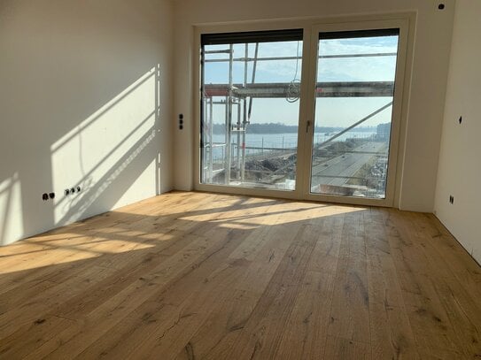 2-Zimmer Wohnung mit teilweisem Rheinblick im Zollhafen, Provisionsfrei, Neubau, Erstbezug